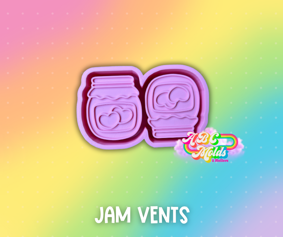 Jam Jar Vents Silicone Mold
