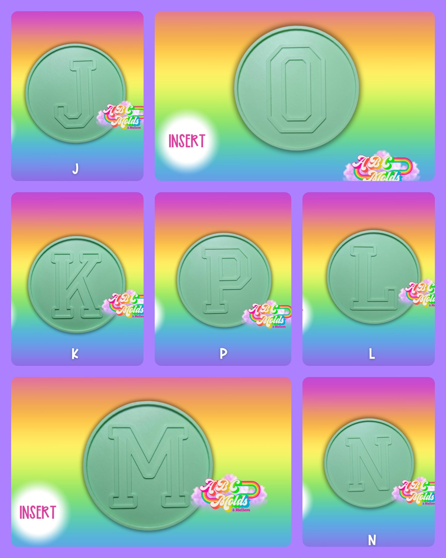 Alphabet Circle Insert Bundle