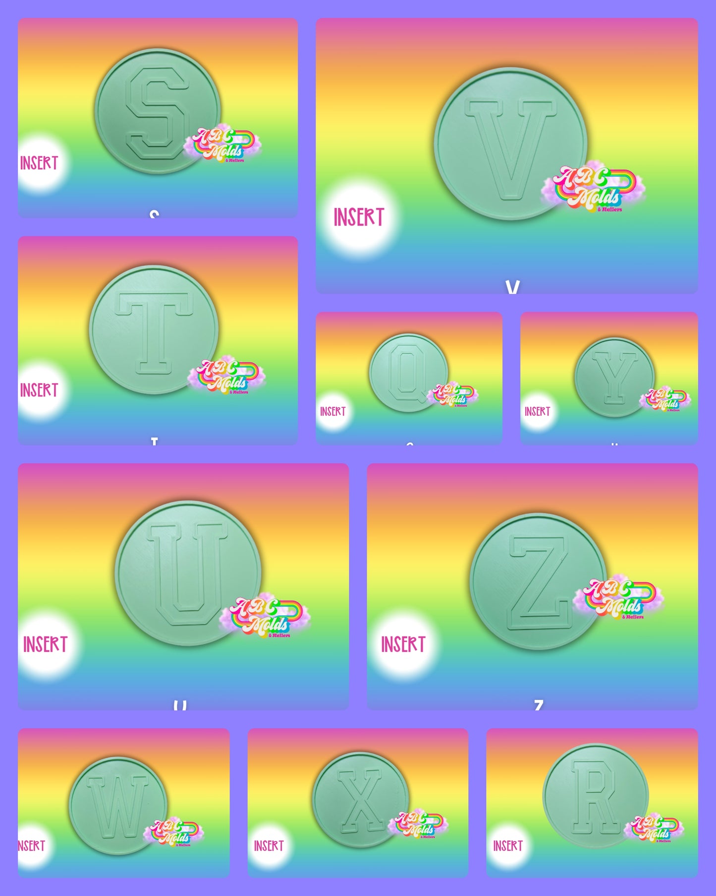 Alphabet Circle Insert Bundle