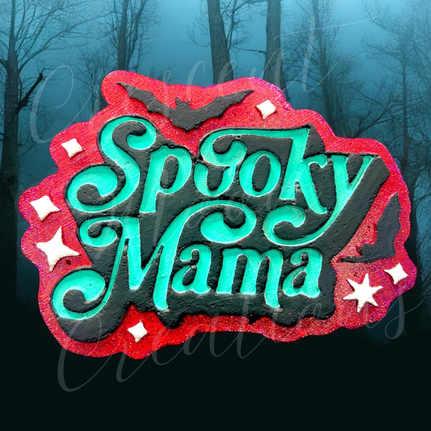 Spooky Mama silicone mold