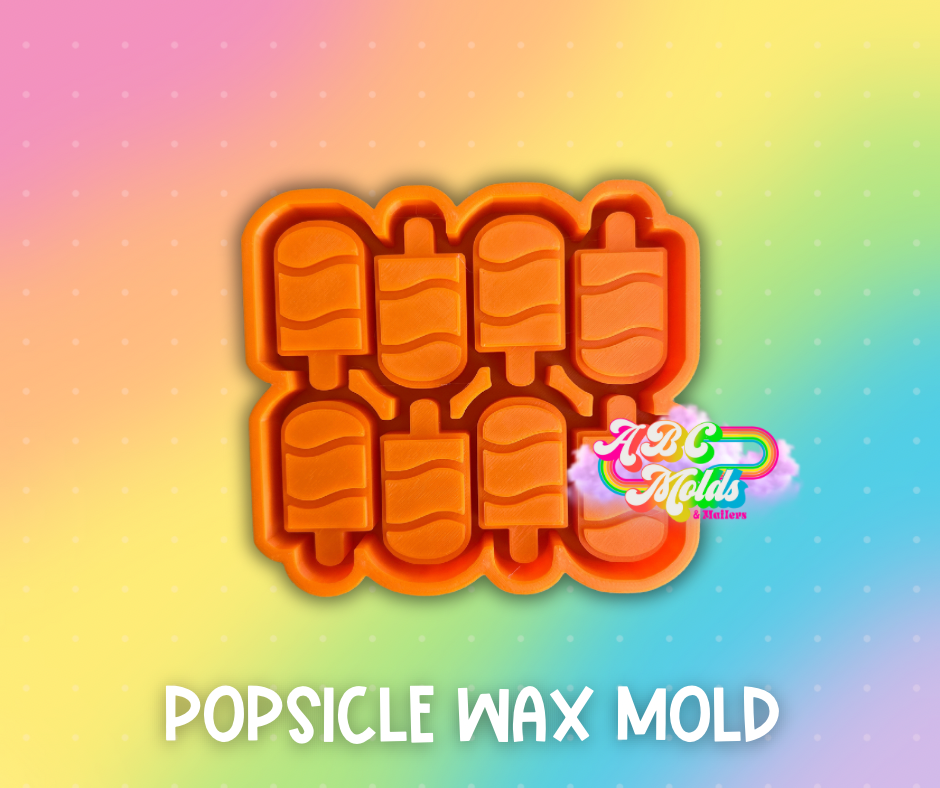Popsicle multi cavity wax Silicone mold