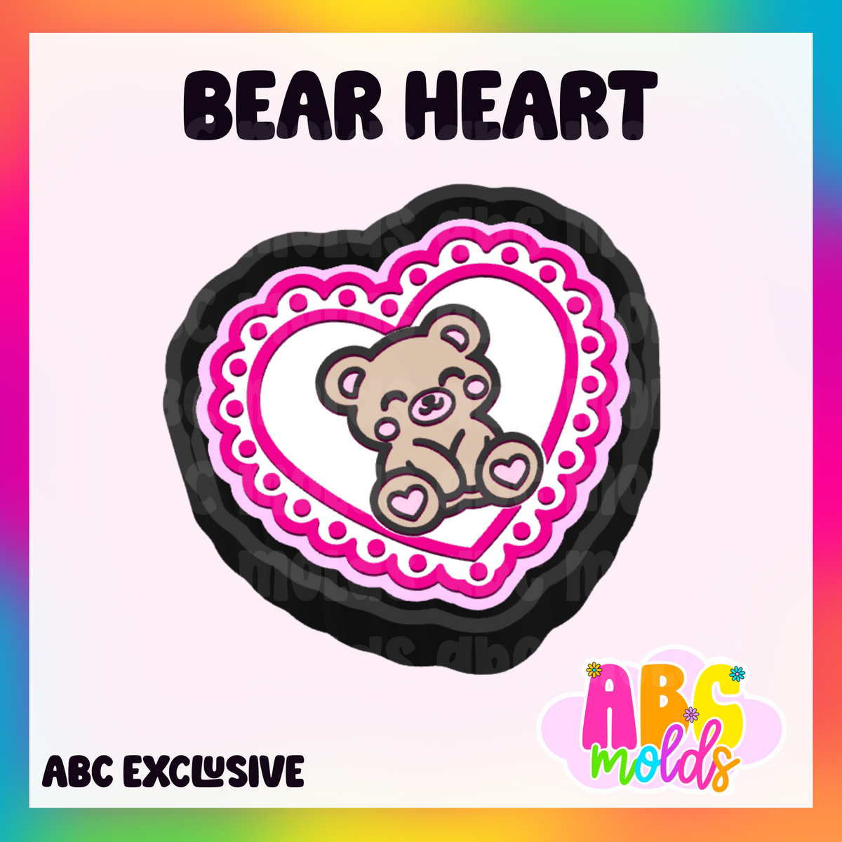 Heart beat - Silicone Freshie Mold