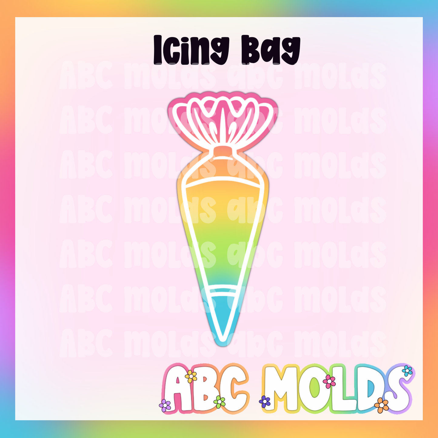 Icing bag Silicone Freshie Mold