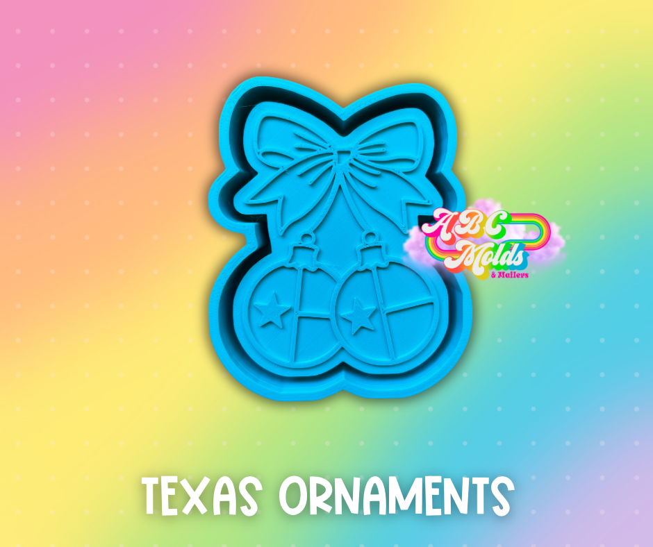 Texas Ornaments Silicone Mold