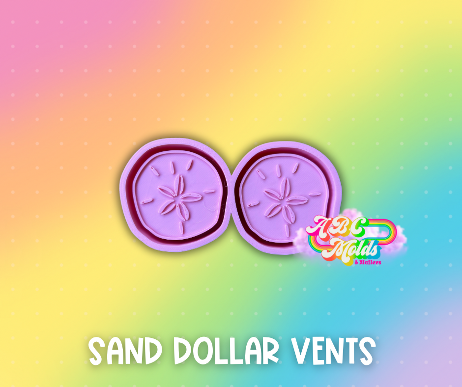 Sand dollar Vents silicone mold