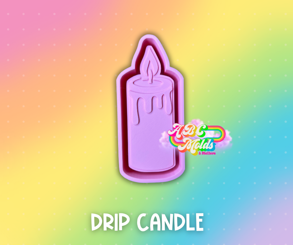 Drip Candle Silicone Mold