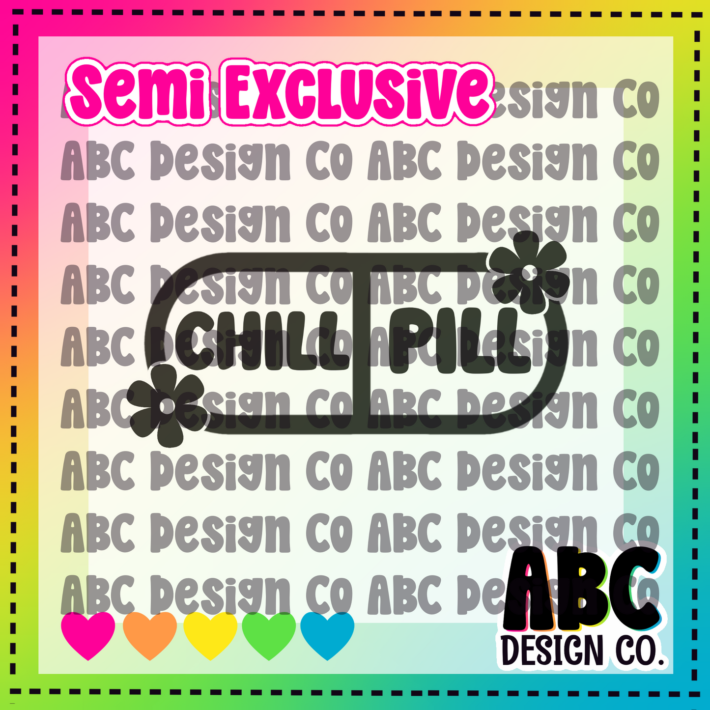 Chill Pill - PNG Only - Semi-Exclusive - digital download