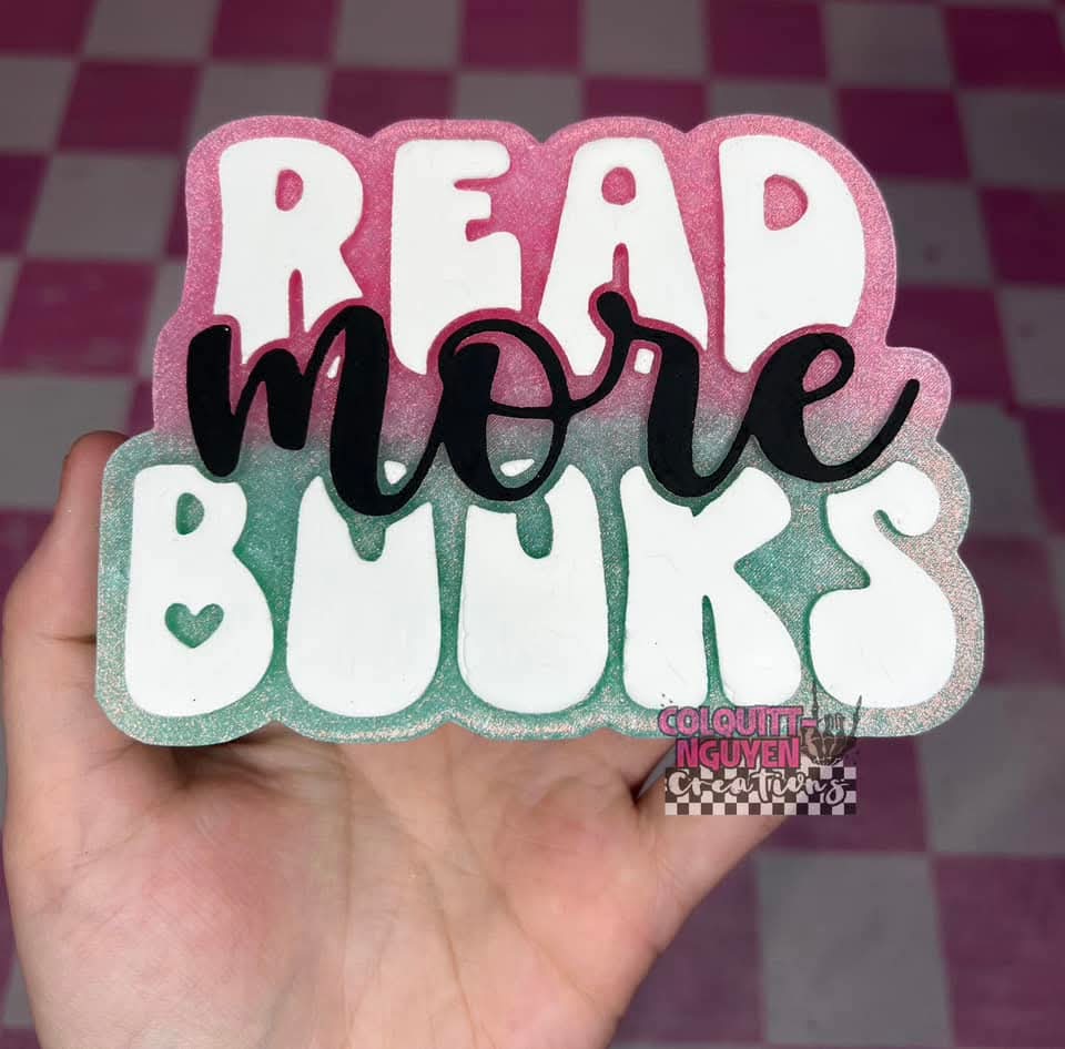 Read more books silicone mold