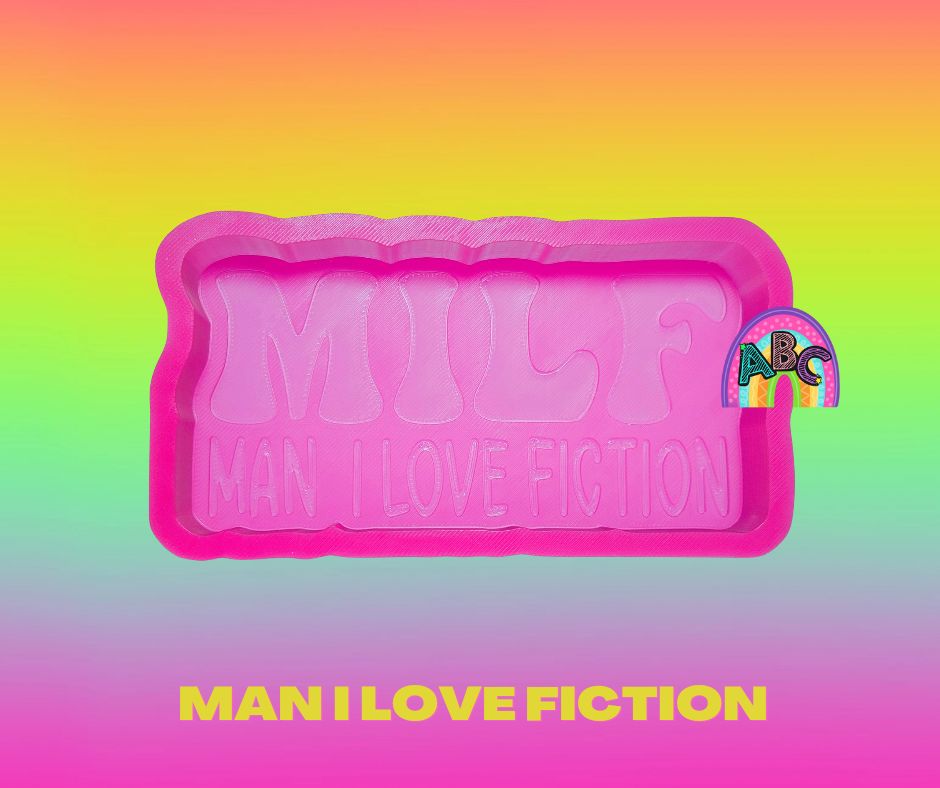 Man I Love Fiction silicone mold