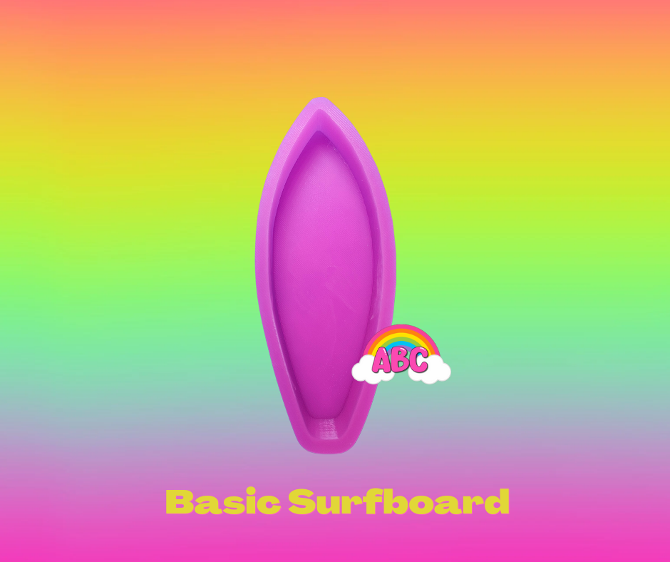 Basic Surfboard silicone mold