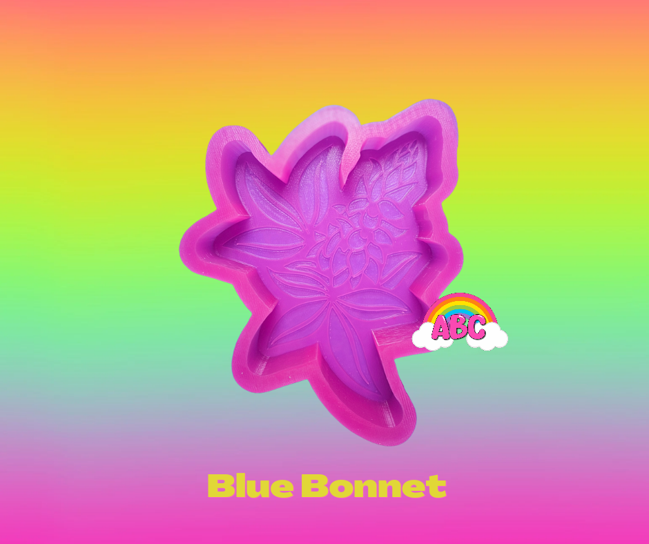 Bluebonnet Silicone Freshie Mold