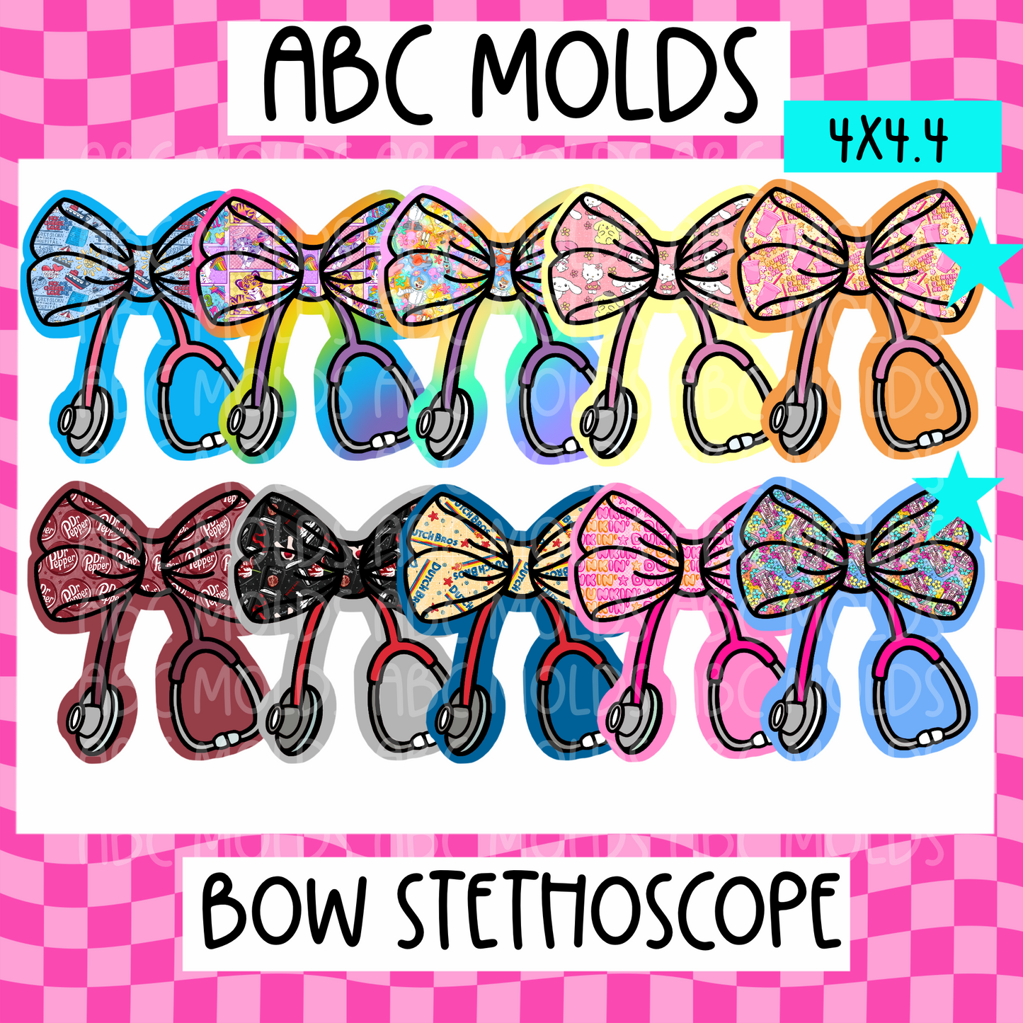 ABC bow stethoscope Bundle - digital Download