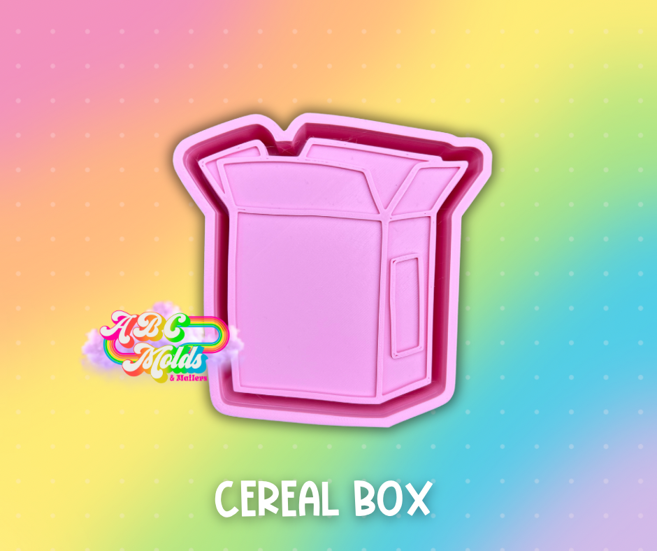Cereal Box Silicone Mold