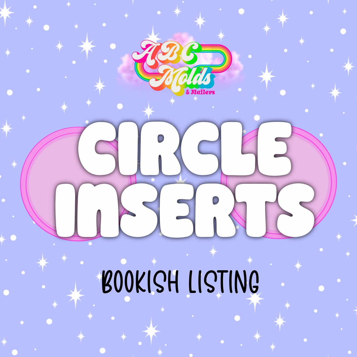 Bookish Circle Inserts
