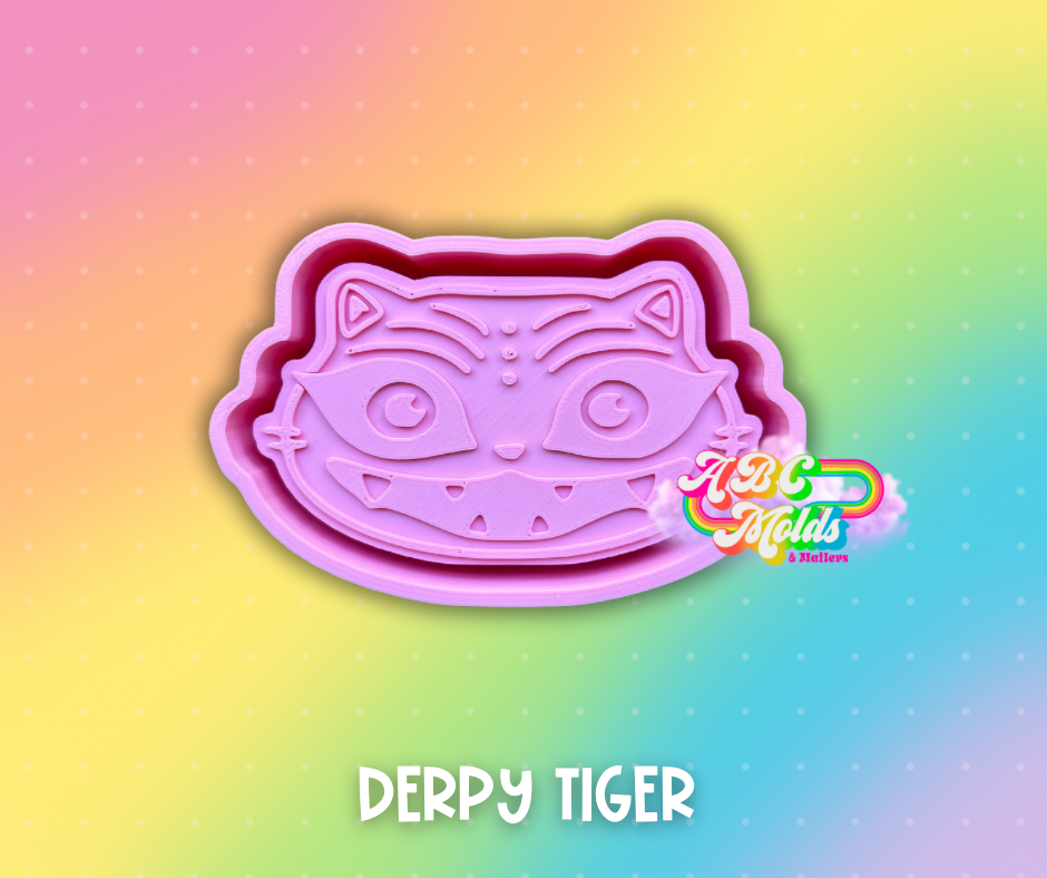 Derpy Tiger Silicone Mold