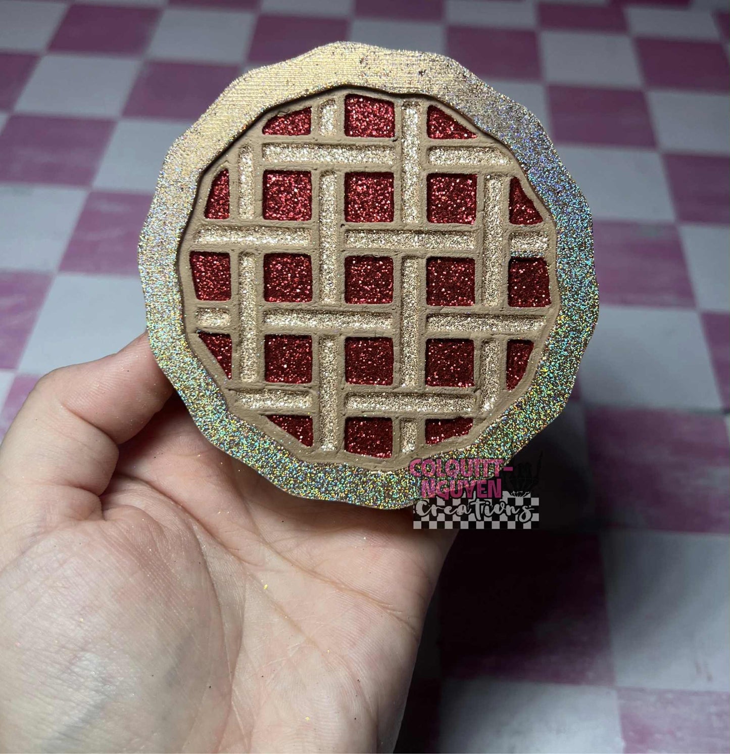 Full size layered pie silicone mold