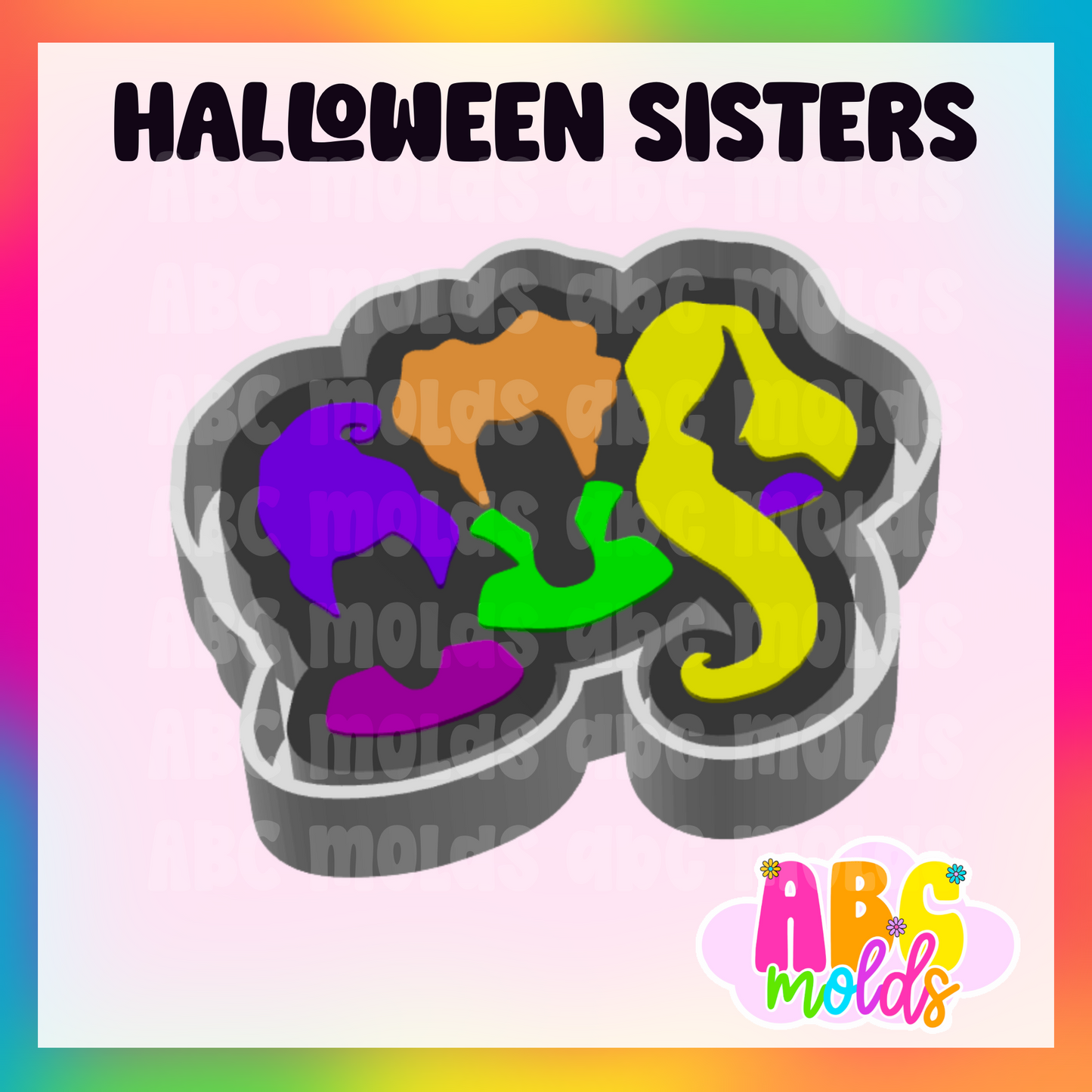 Halloween Sisters - Silicone Freshie Mold