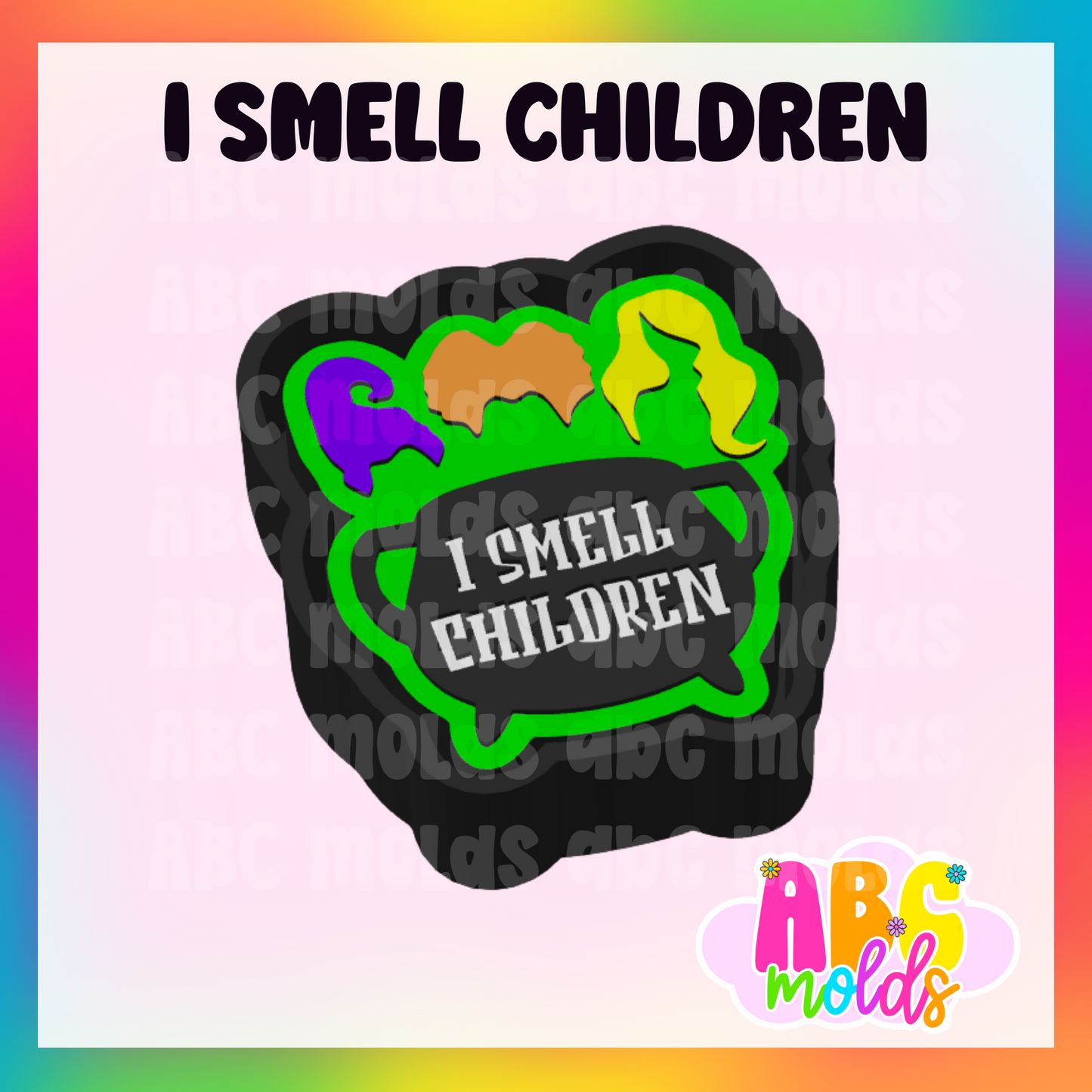 I smell children cauldron - Silicone Freshie Mold
