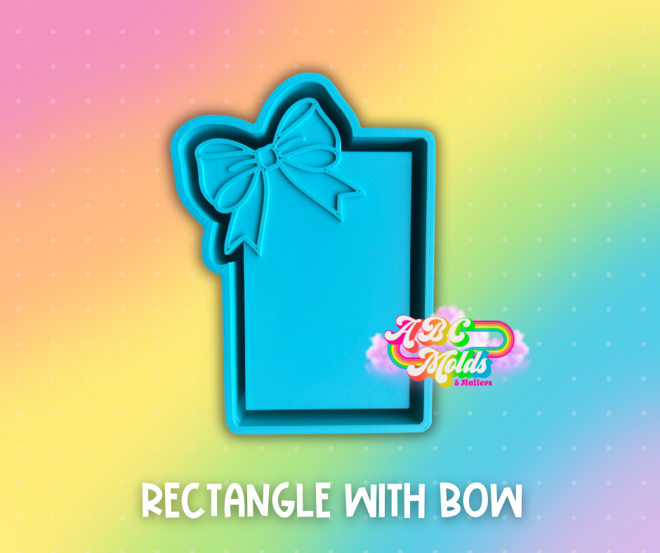 Bow Rectangle Silicone Mold