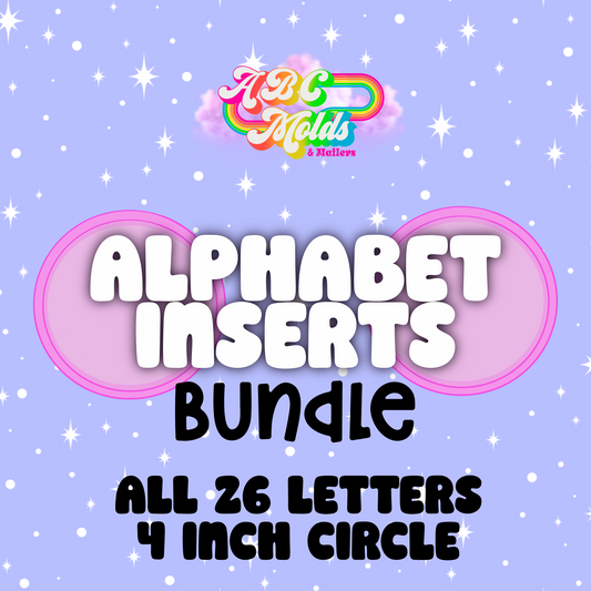 Alphabet Circle Insert Bundle