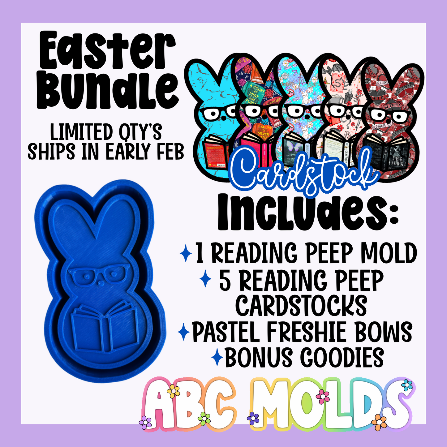 Must order separately - Easter Bundle - pre order Ships in Feb