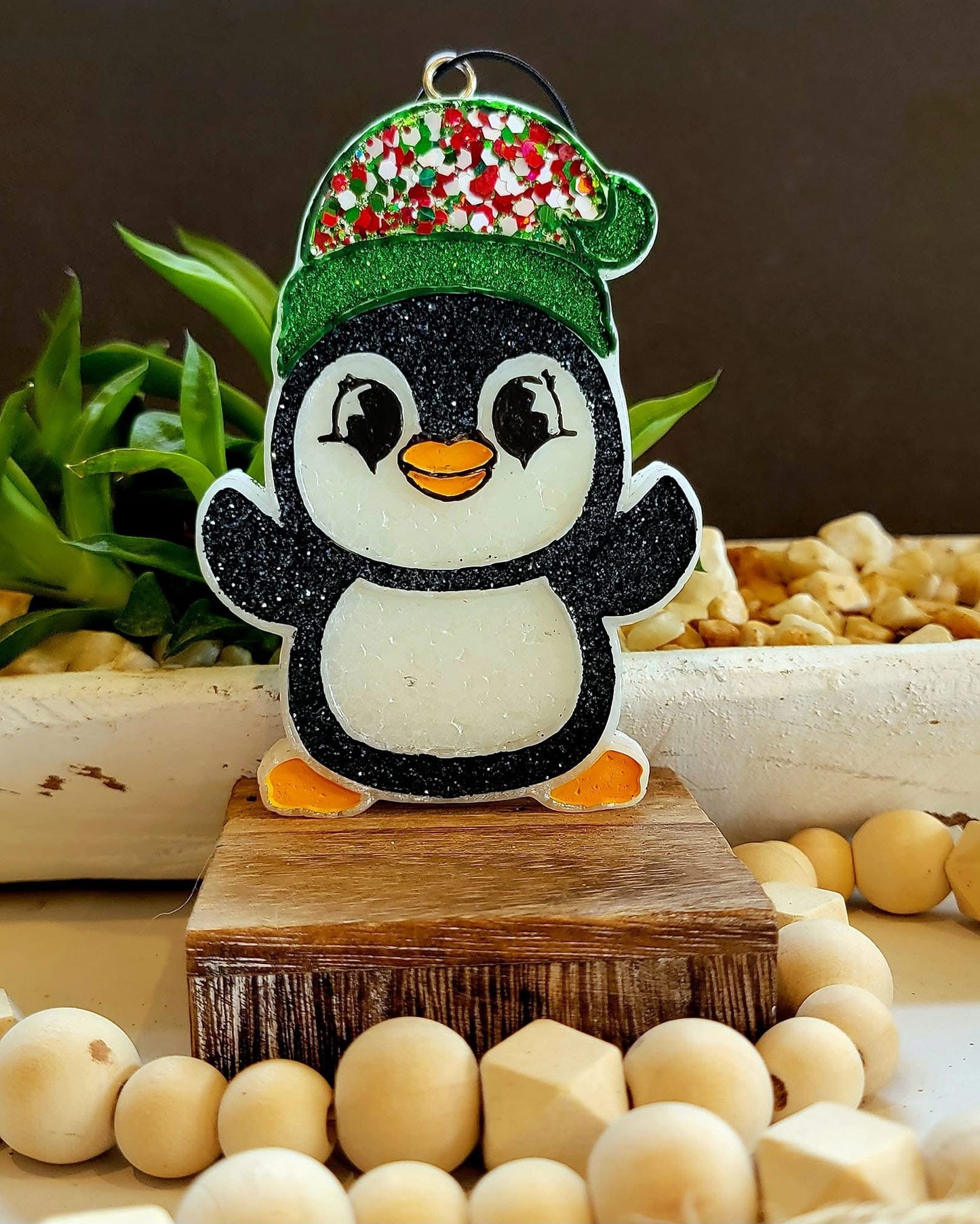penguin 2 silicone mold