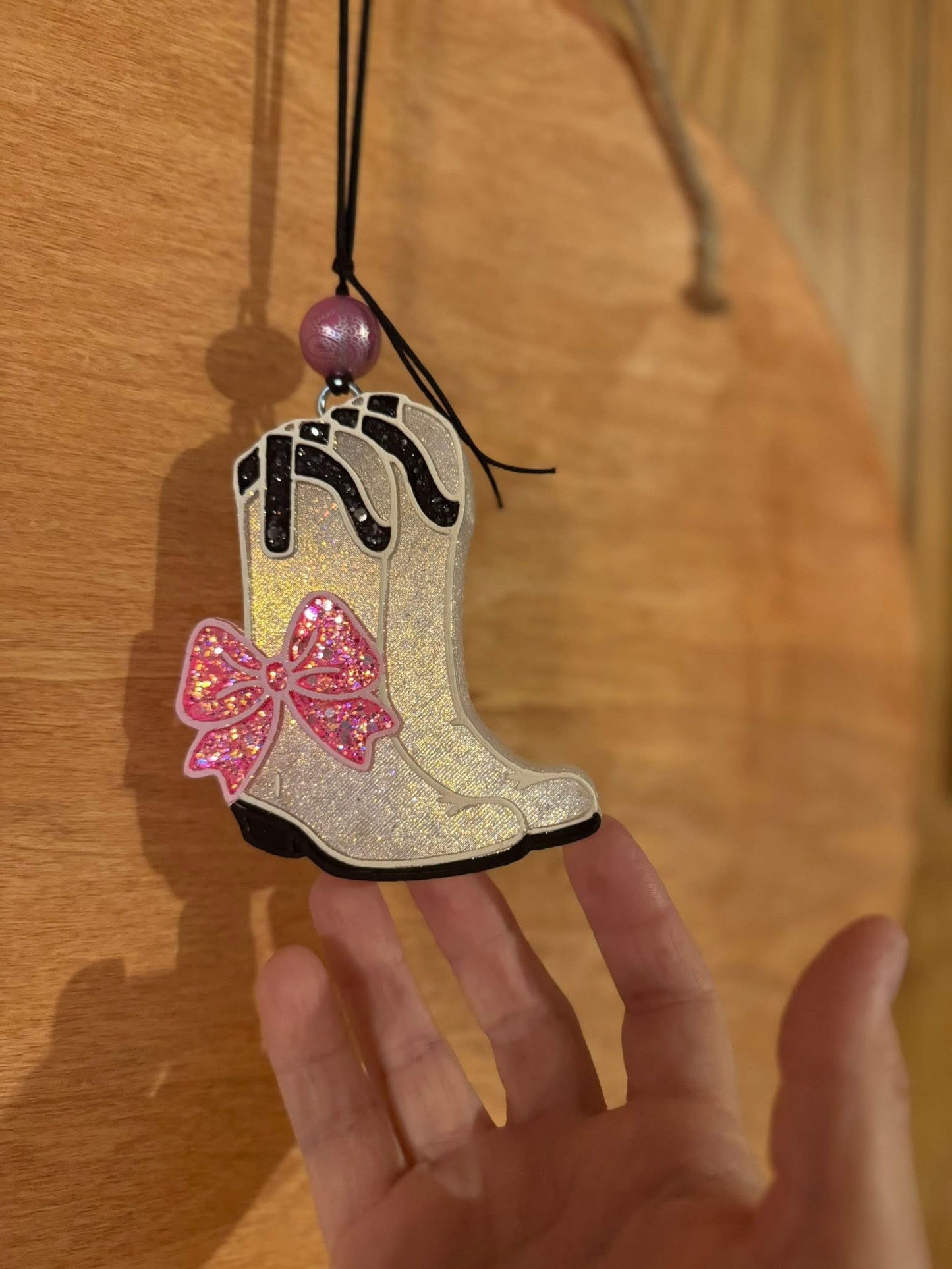 Bow Boots Silicone Freshie Mold