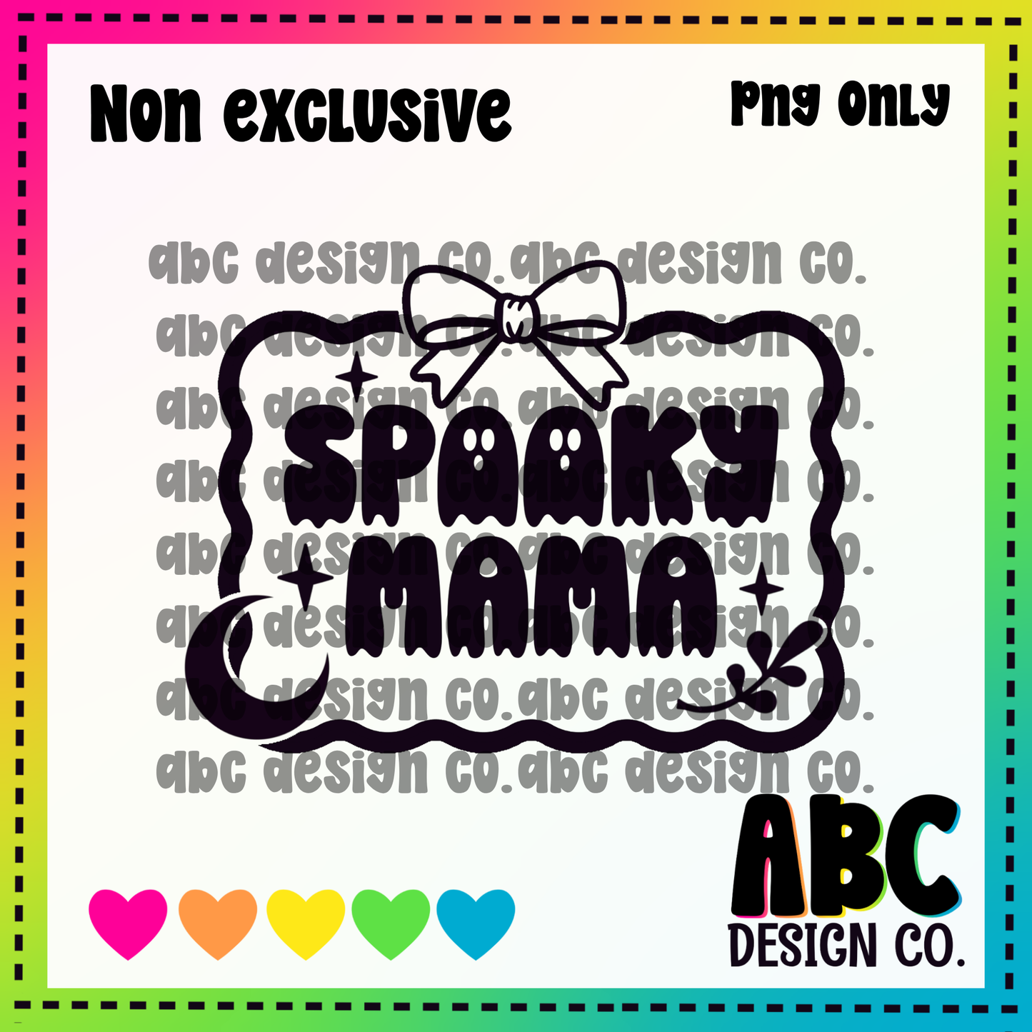 Spooky Mama PNG - NON Exclusive - digital download
