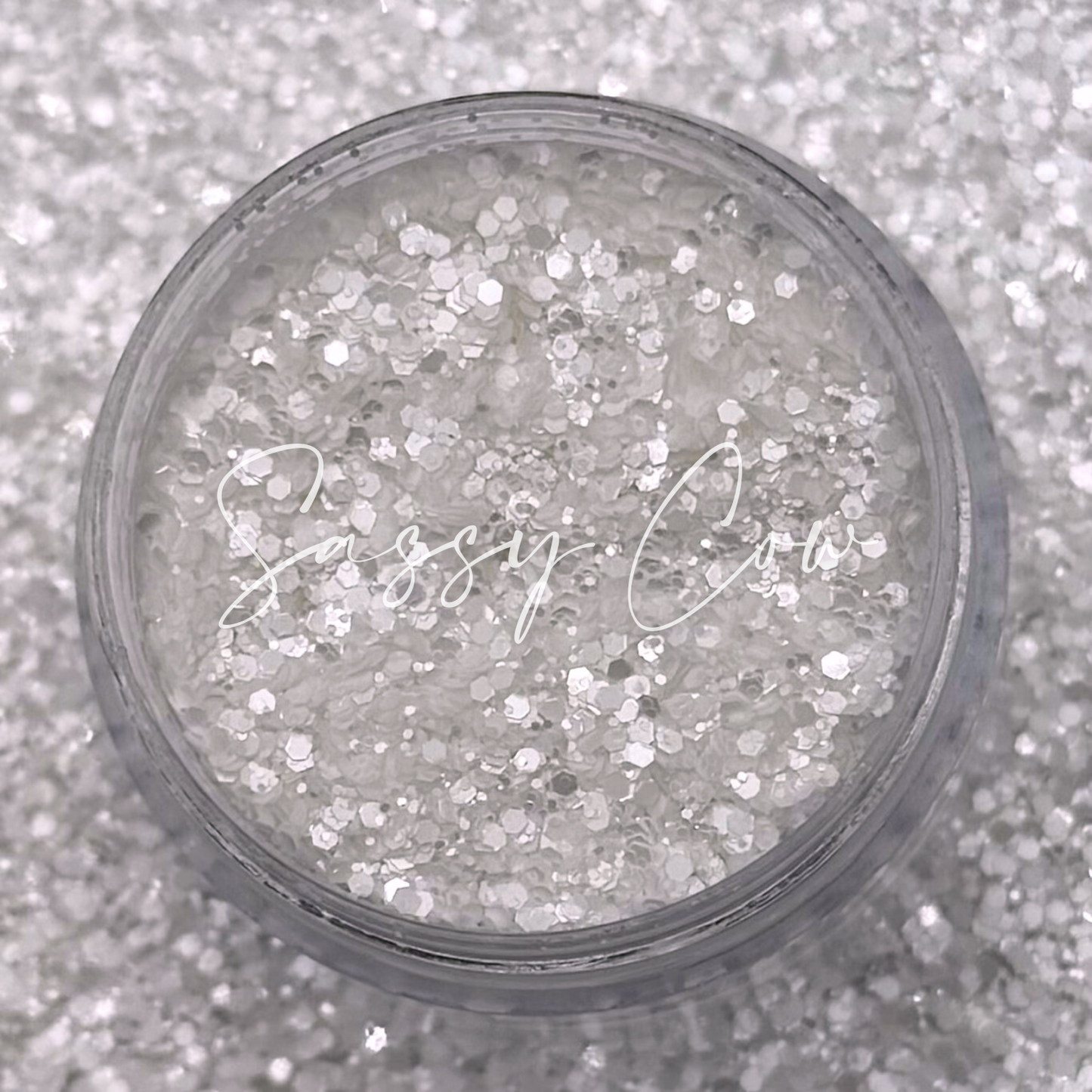 BABY'S BREATH - Mini Chunky Pearl Matte Glitter Mix