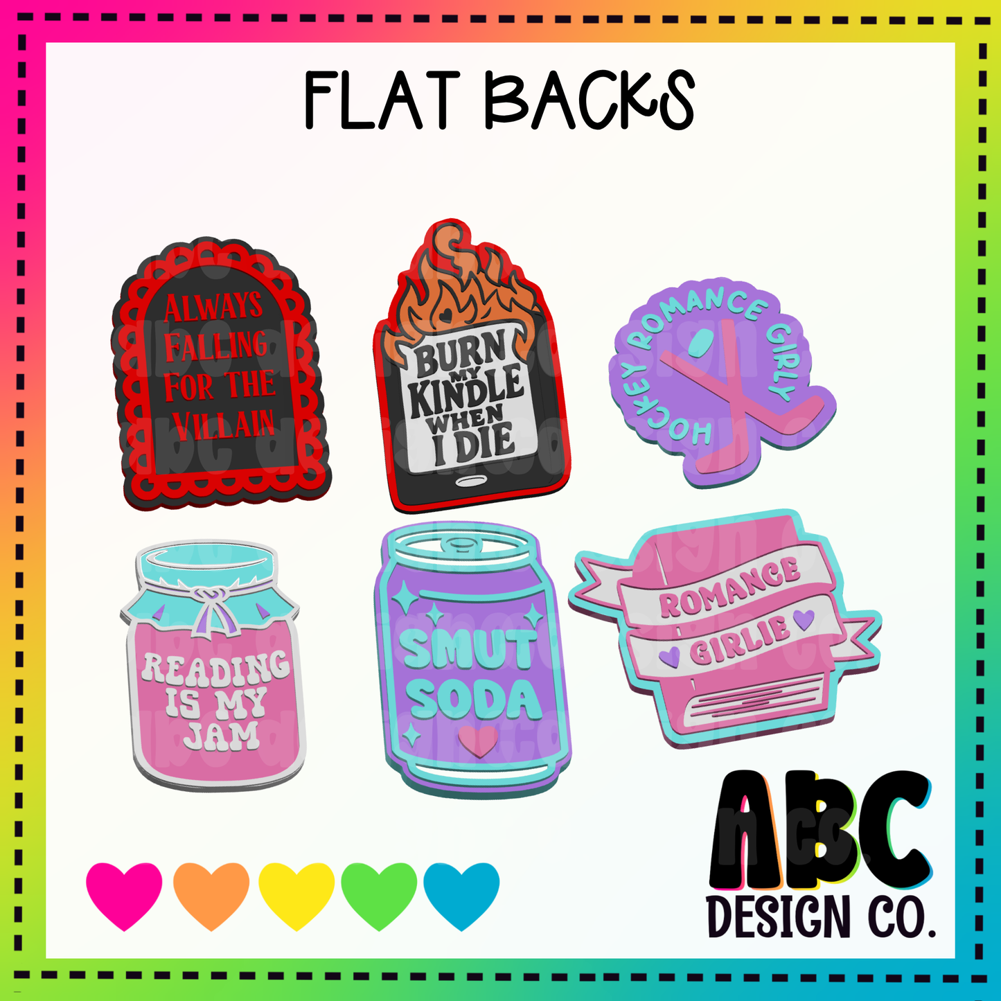 Flatback Bundle 2 - STL & 3mf - Digital Download