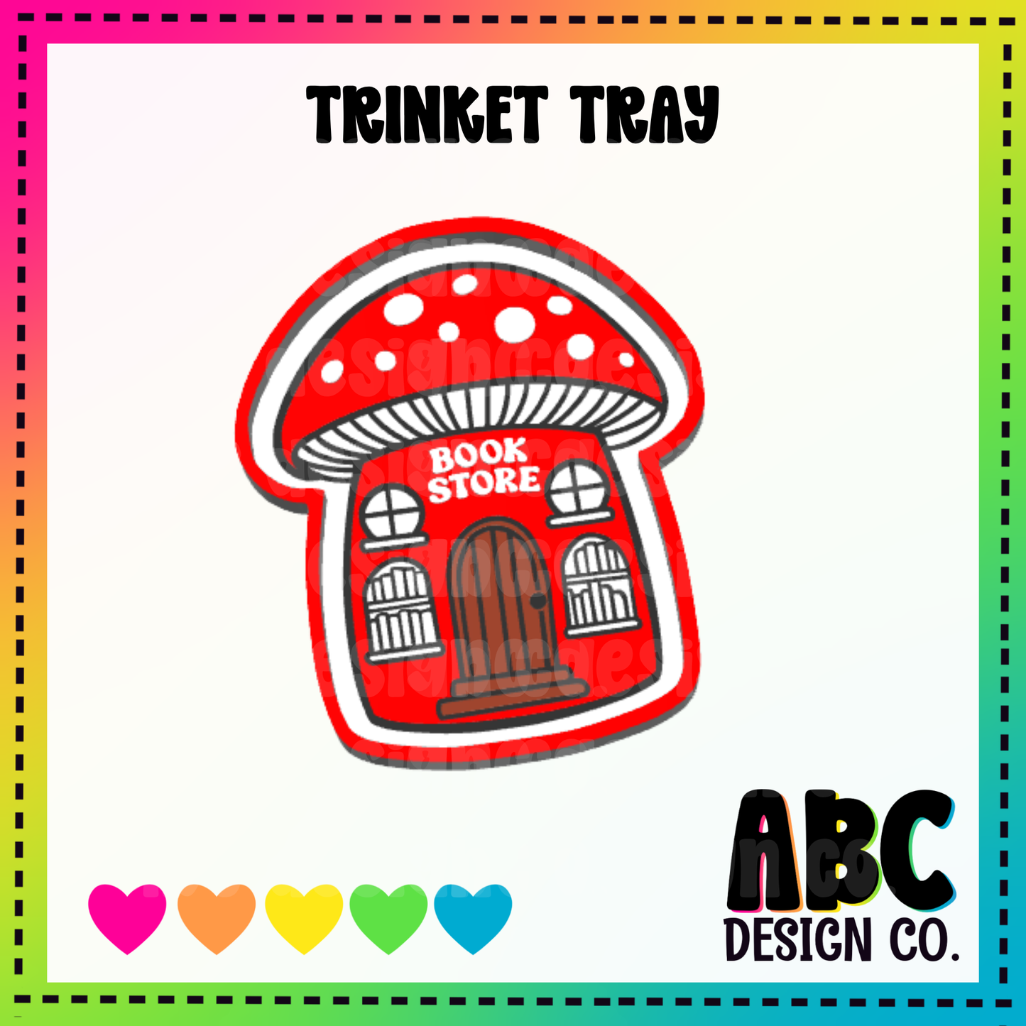 Mushroom - Trinket Tray - 3mf - Digital Download