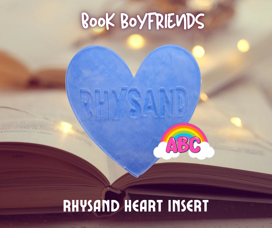 Heart Insert Listing - Bookish - Silicone Inserts