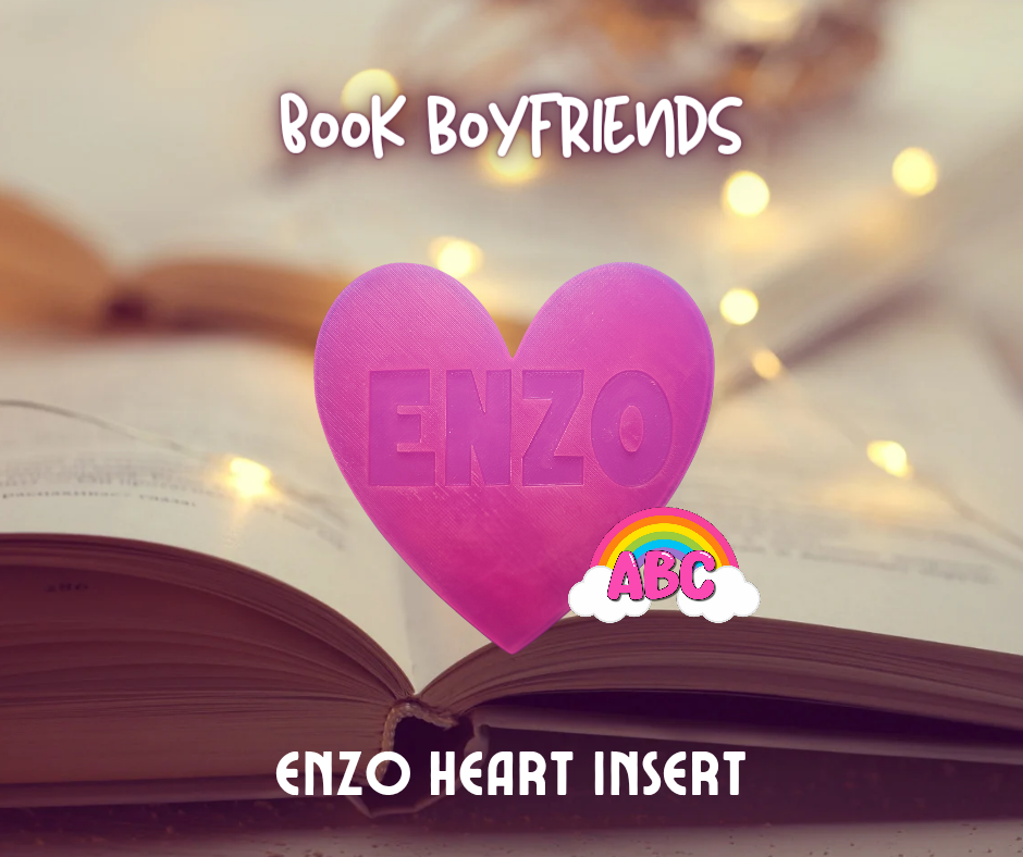 Heart Insert Listing - Bookish - Silicone Inserts
