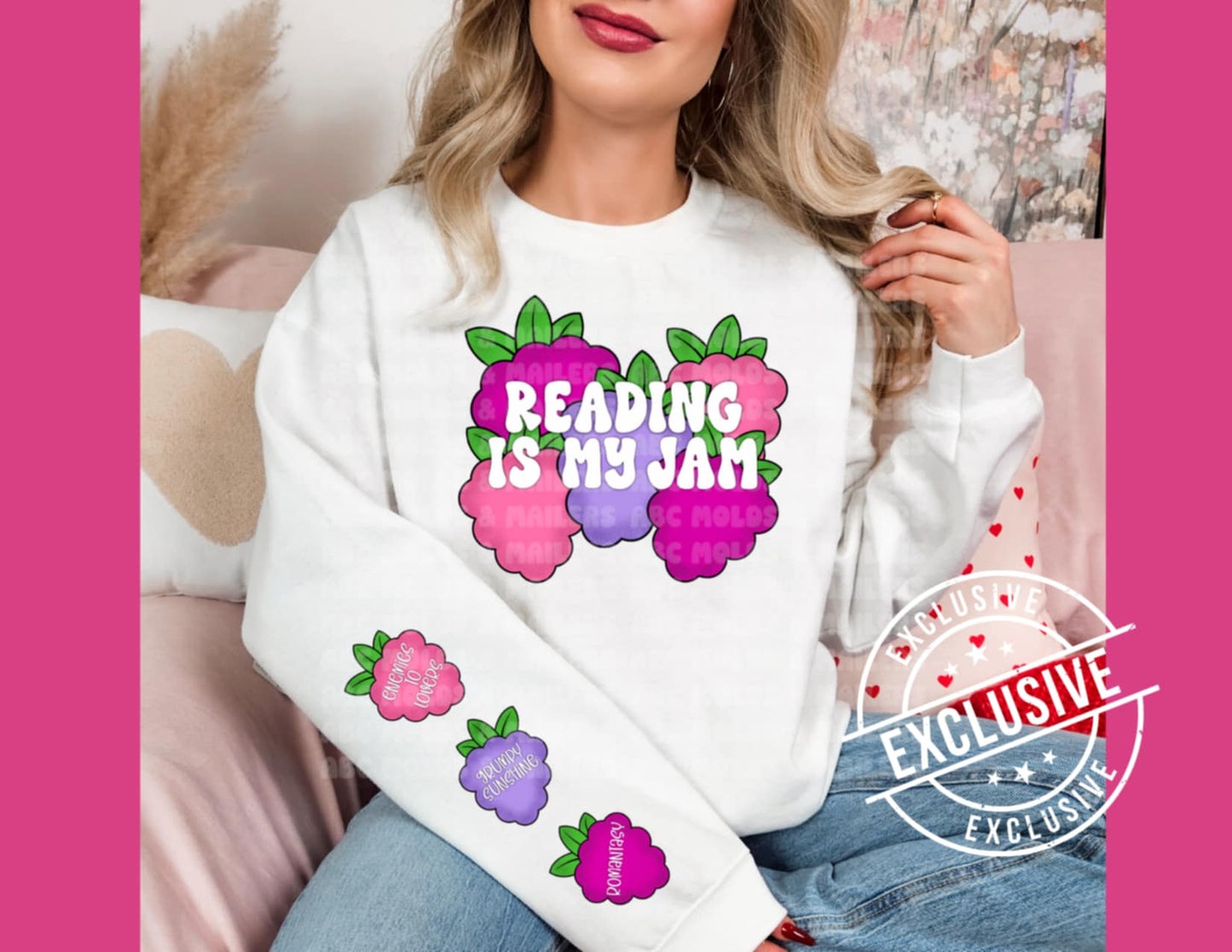 READING IS MY JAM CREWNECK *ABC EXCLUSIVE*