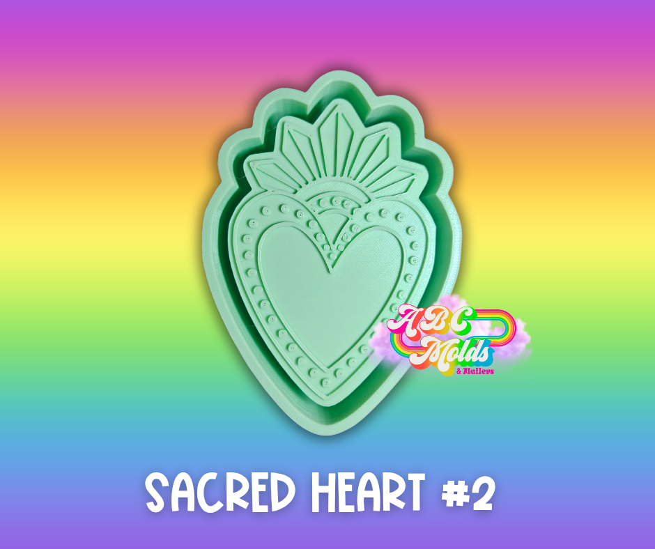Sacred Heart #2 Silicone Mold