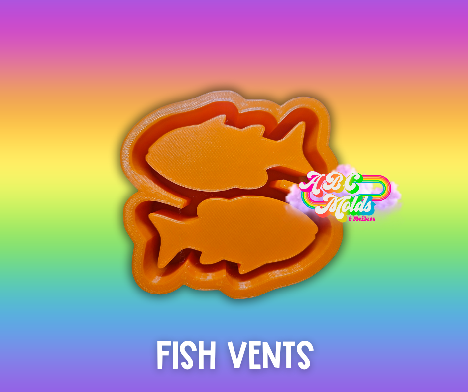 Basic Fish Vent Silicone Mold