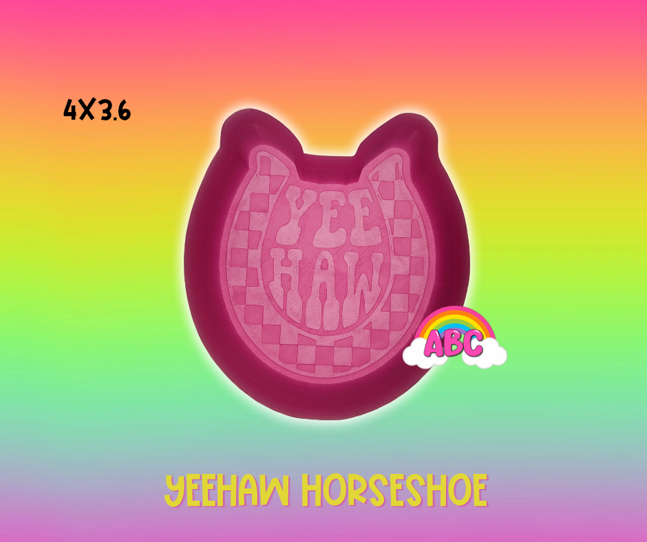 Yeehaw silicone Freshie mold