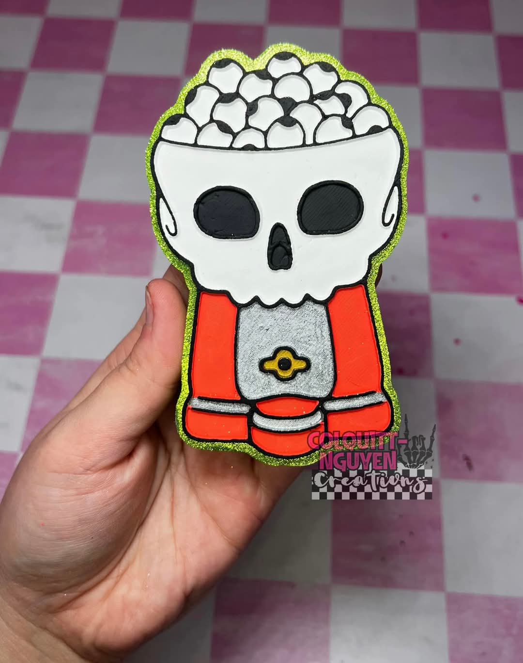 Skull Gumball Machine Silicone Mold
