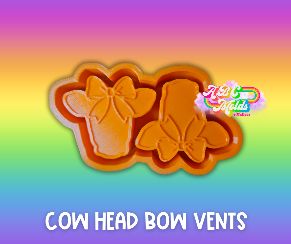 Bow Cow Vents Silicone Mold