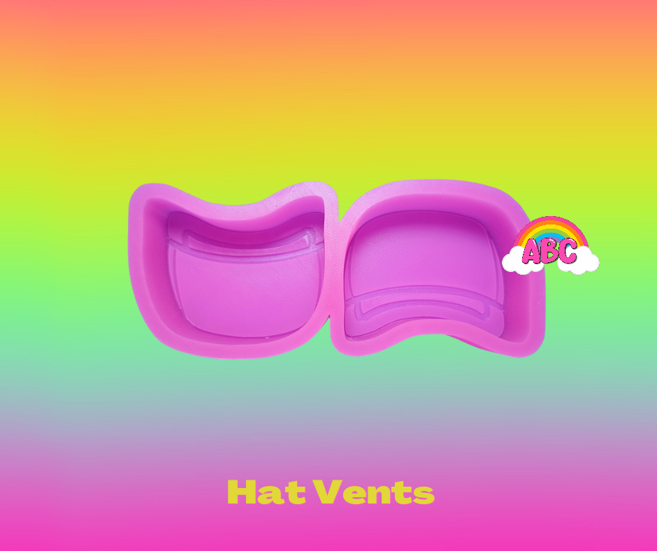 Hat Vents silicone mold