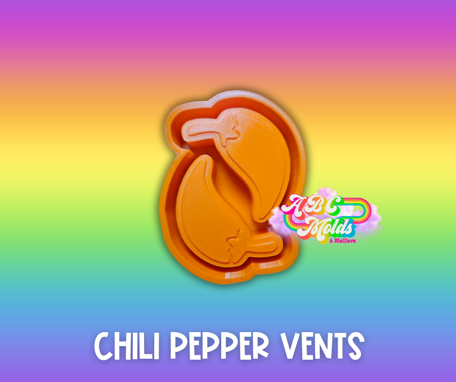 Chili Pepper Vents Silicone Mold