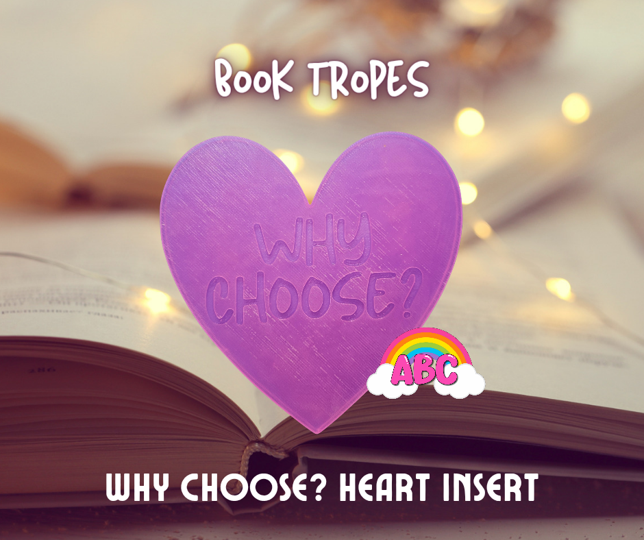 Heart Insert Listing - Bookish - Silicone Inserts