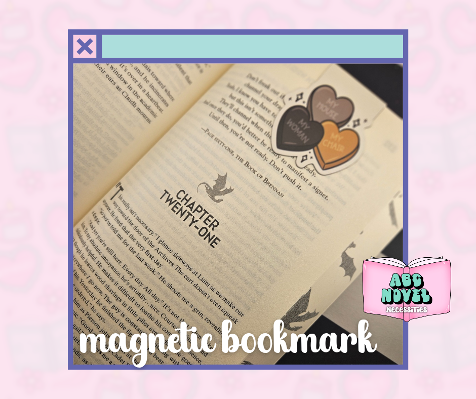Magnetic Bookmark - My chair