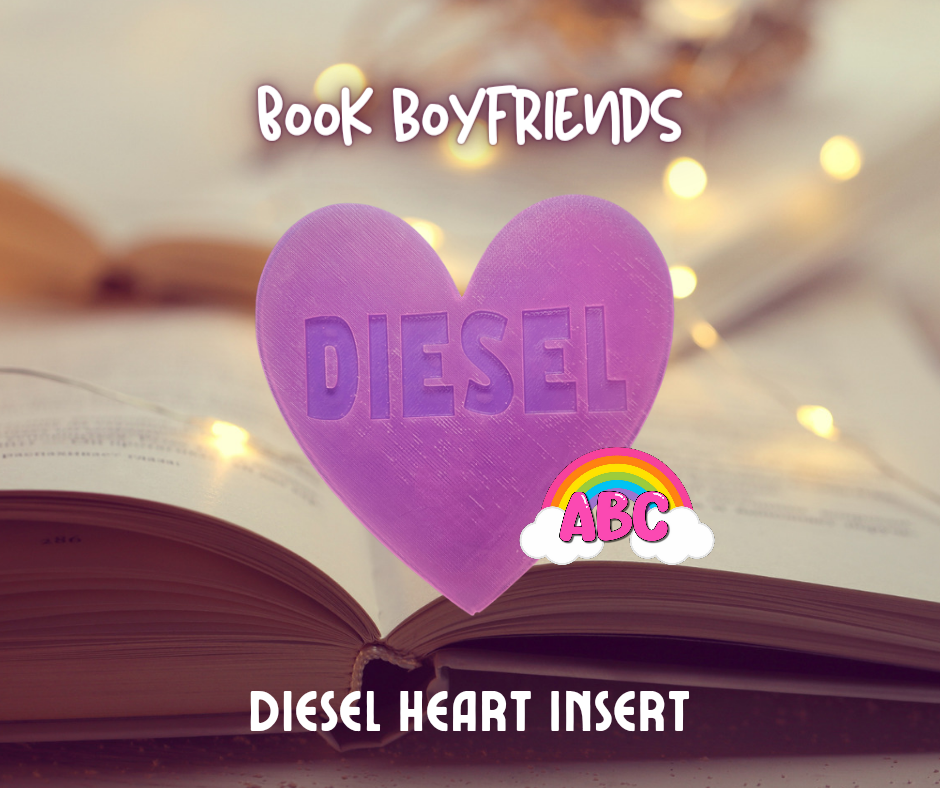 Heart Insert Listing - Bookish - Silicone Inserts