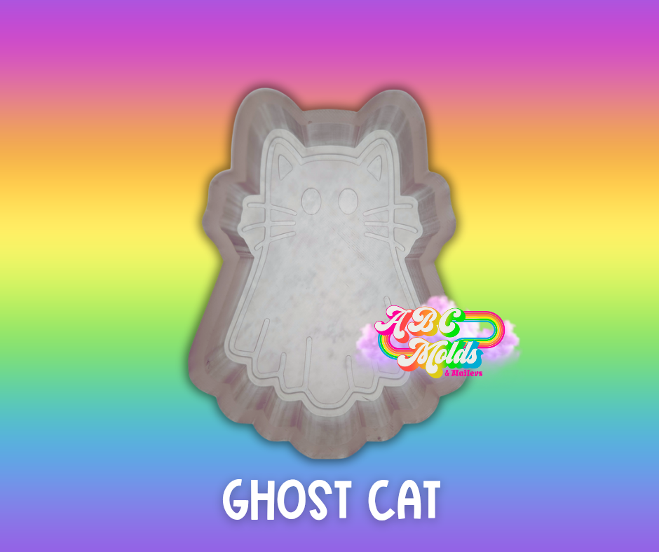 Kitty Ghost Silicone Mold