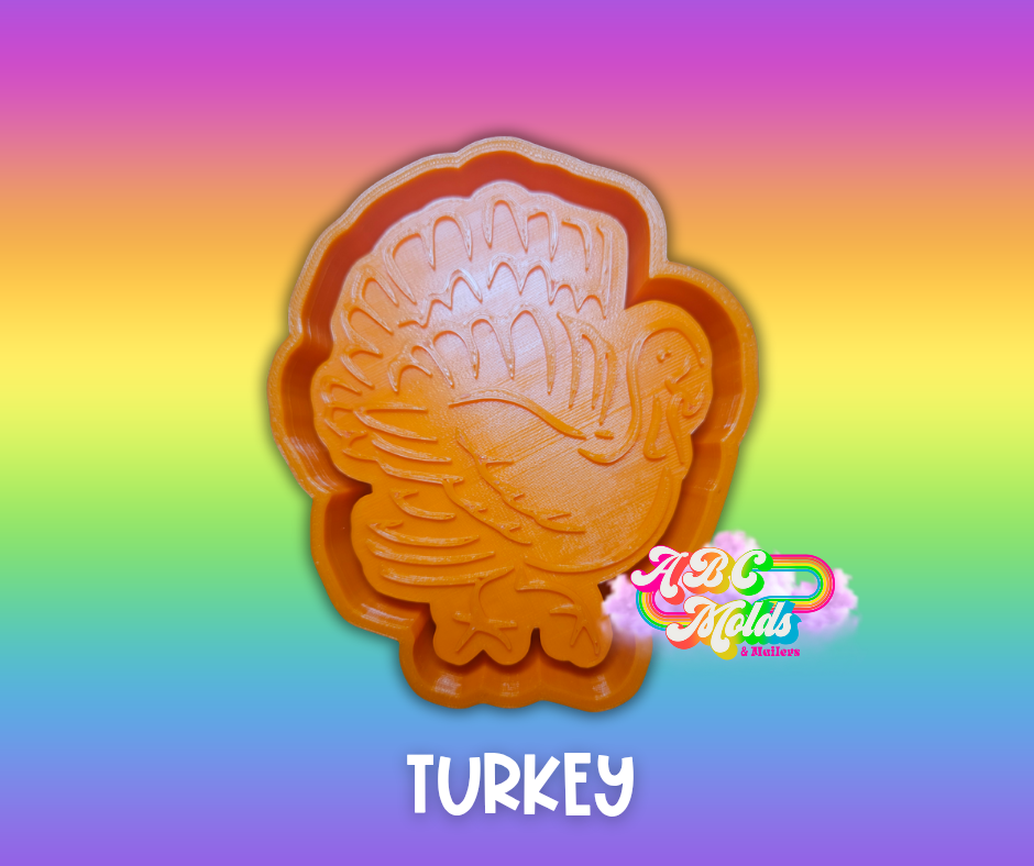 Turkey Basic Silicone Freshie Mold