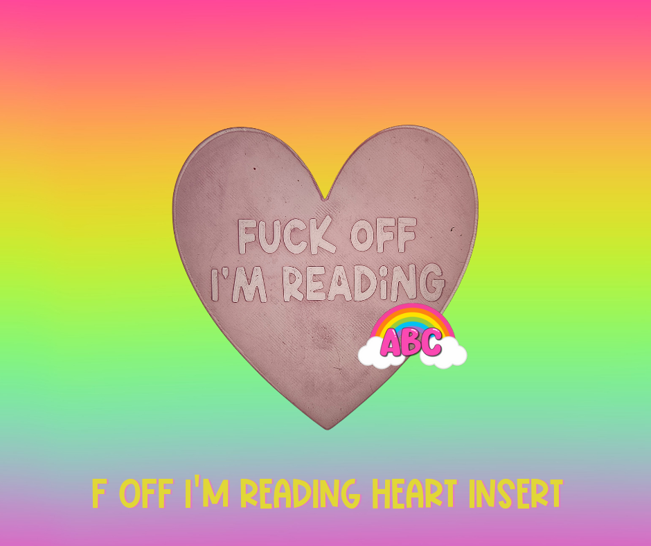 Heart Insert Listing - Bookish - Silicone Inserts