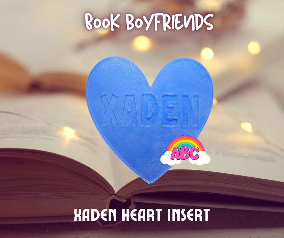 Heart Insert Listing - Bookish - Silicone Inserts