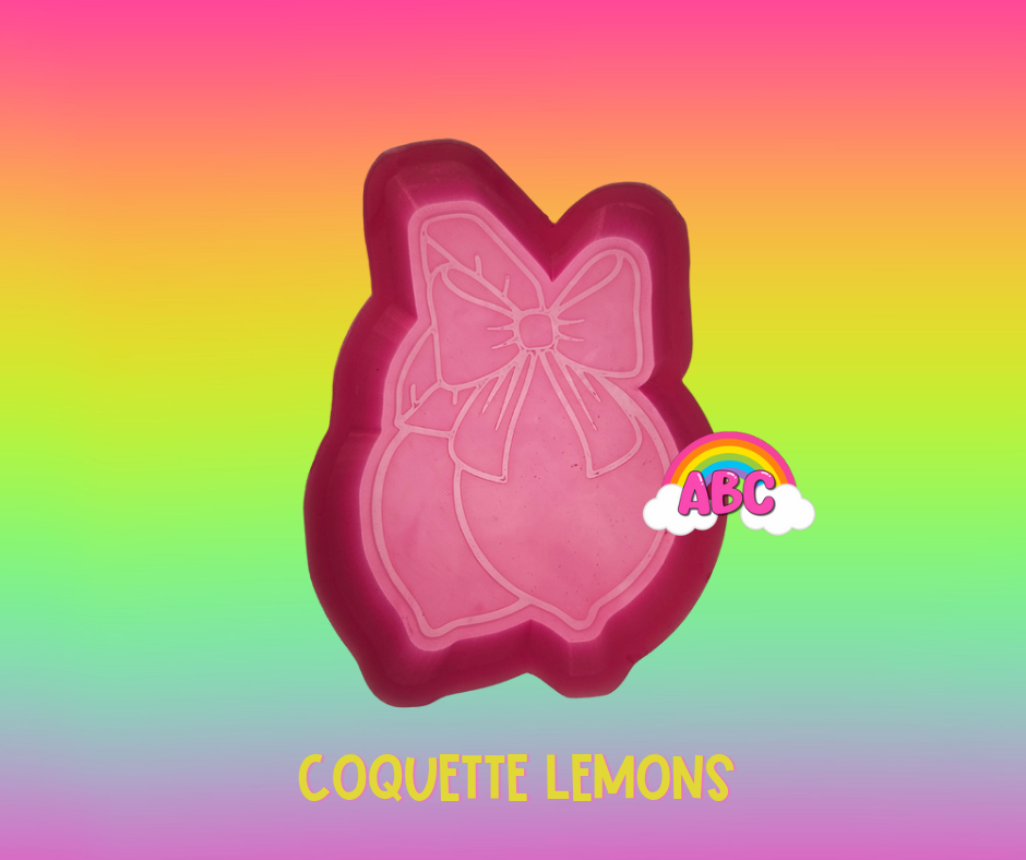 Bow Lemon Silicone Freshie Mold