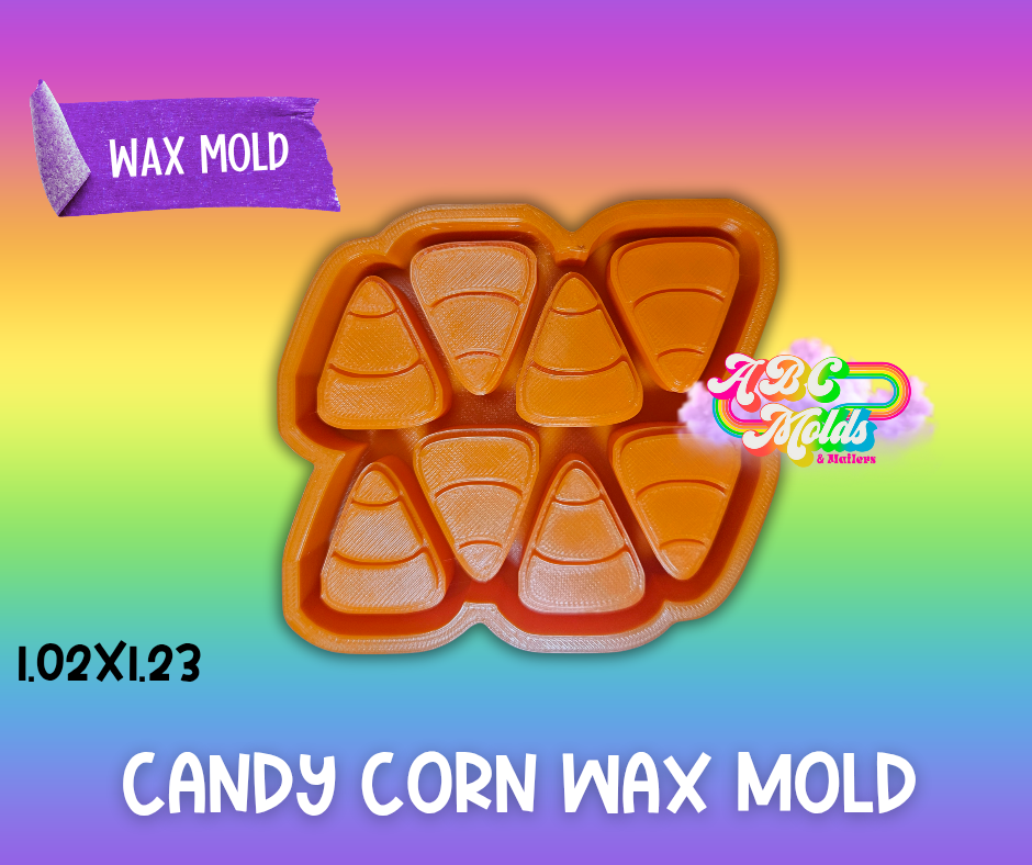 Candy Corn multi cavity wax Silicone mold